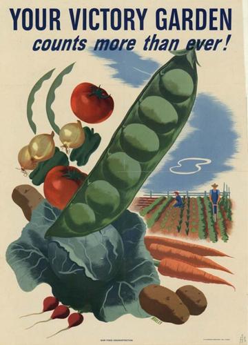 "Your Victory Garden" poster