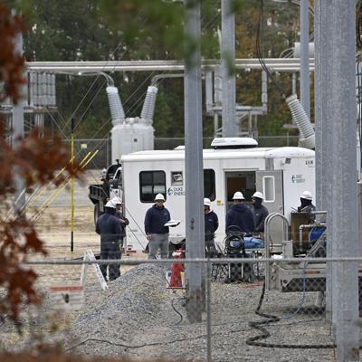 North Carolina residents head to shelter for hot food and showers as governor calls suspected attack on substations 'malicious'