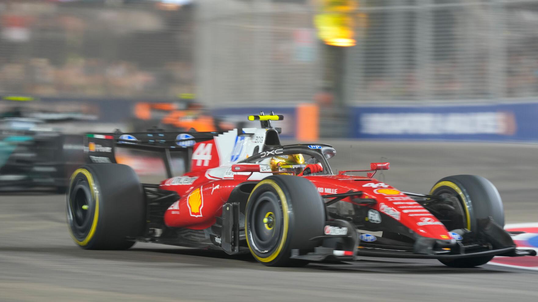 Singapore F1 GP Auto Racing