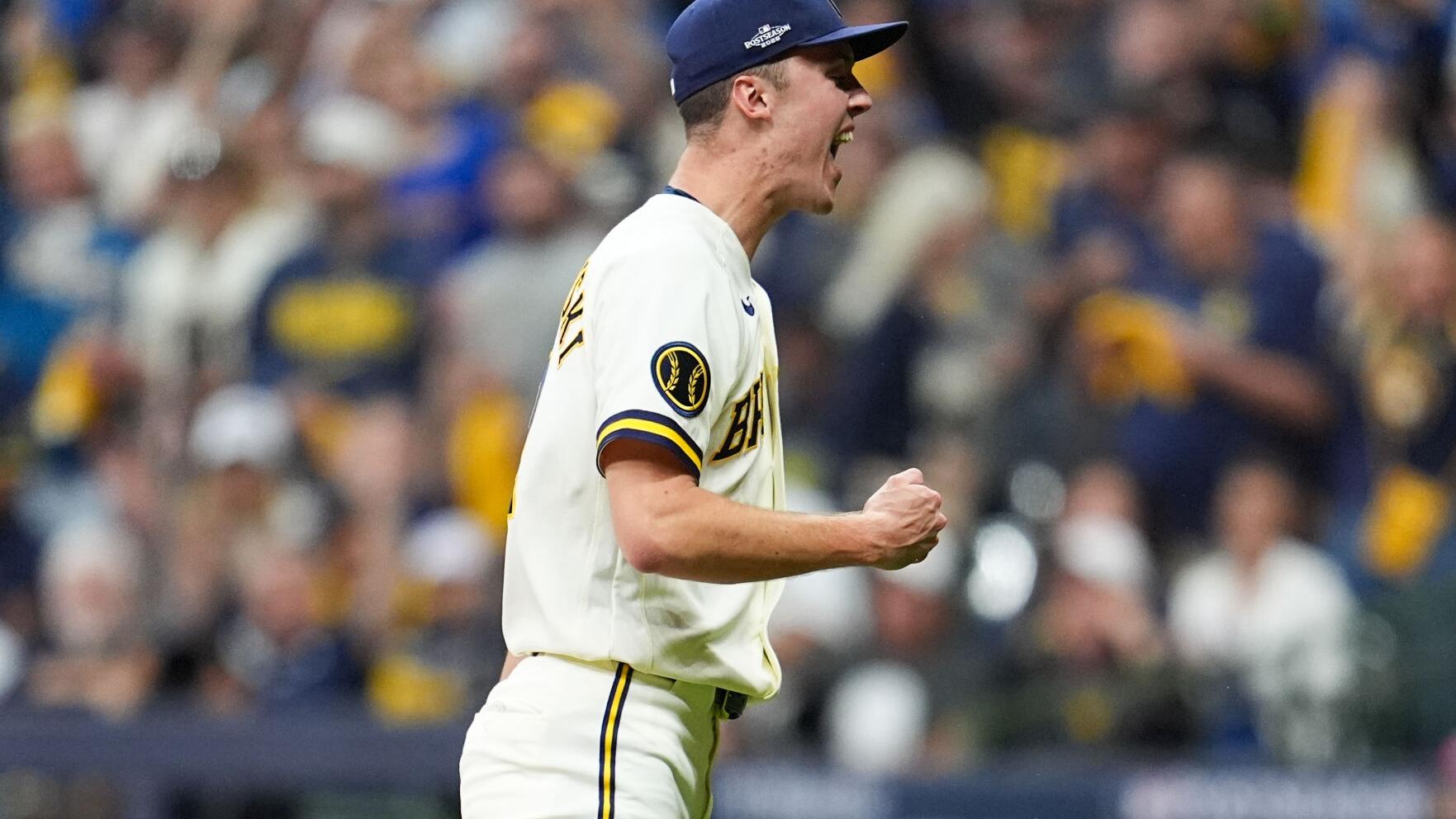 NLCS Dodgers Brewers Baseball