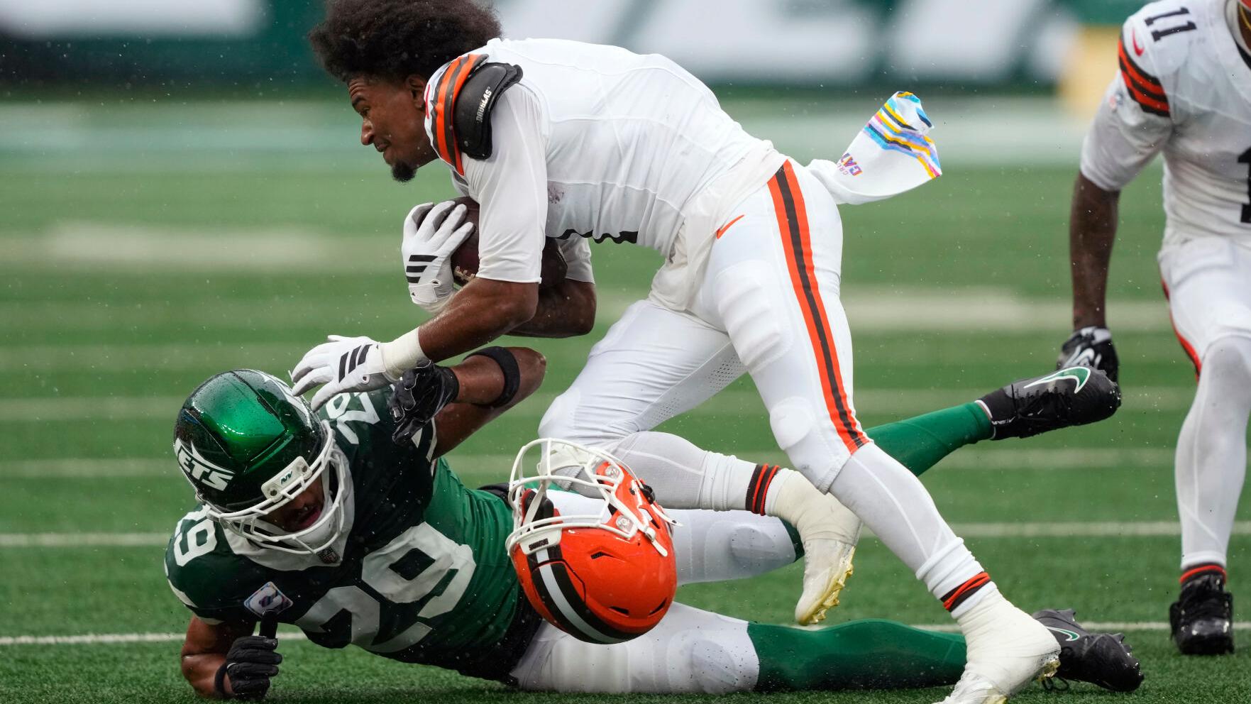 APTOPIX Browns Jets Football