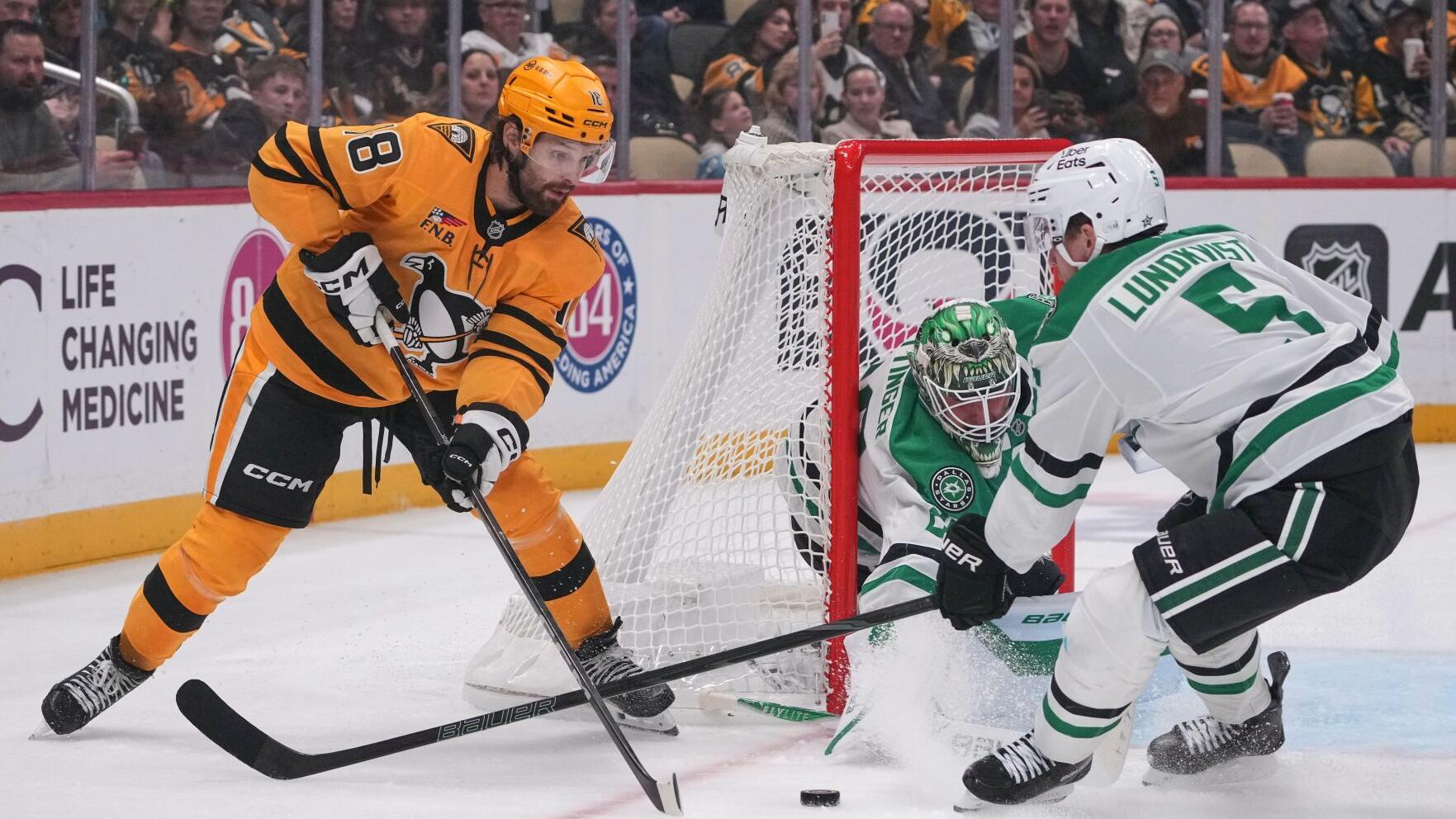 Stars Penguins Hockey
