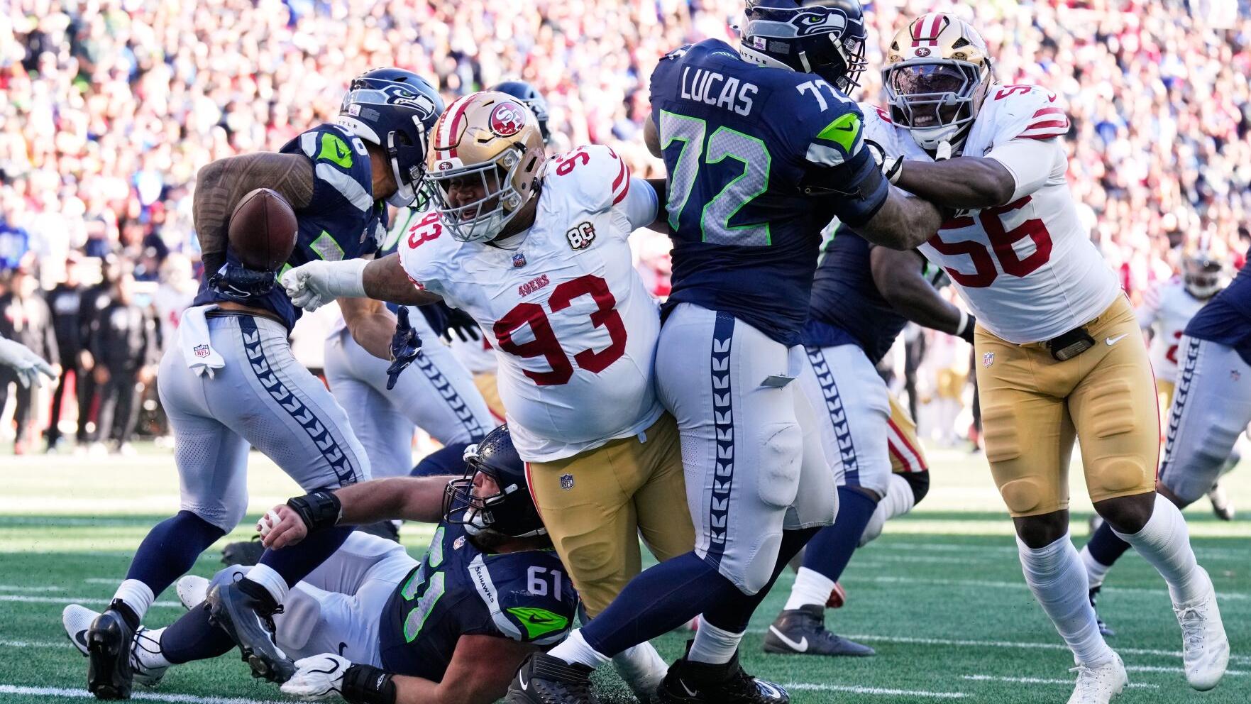 49ers Seahawks Football