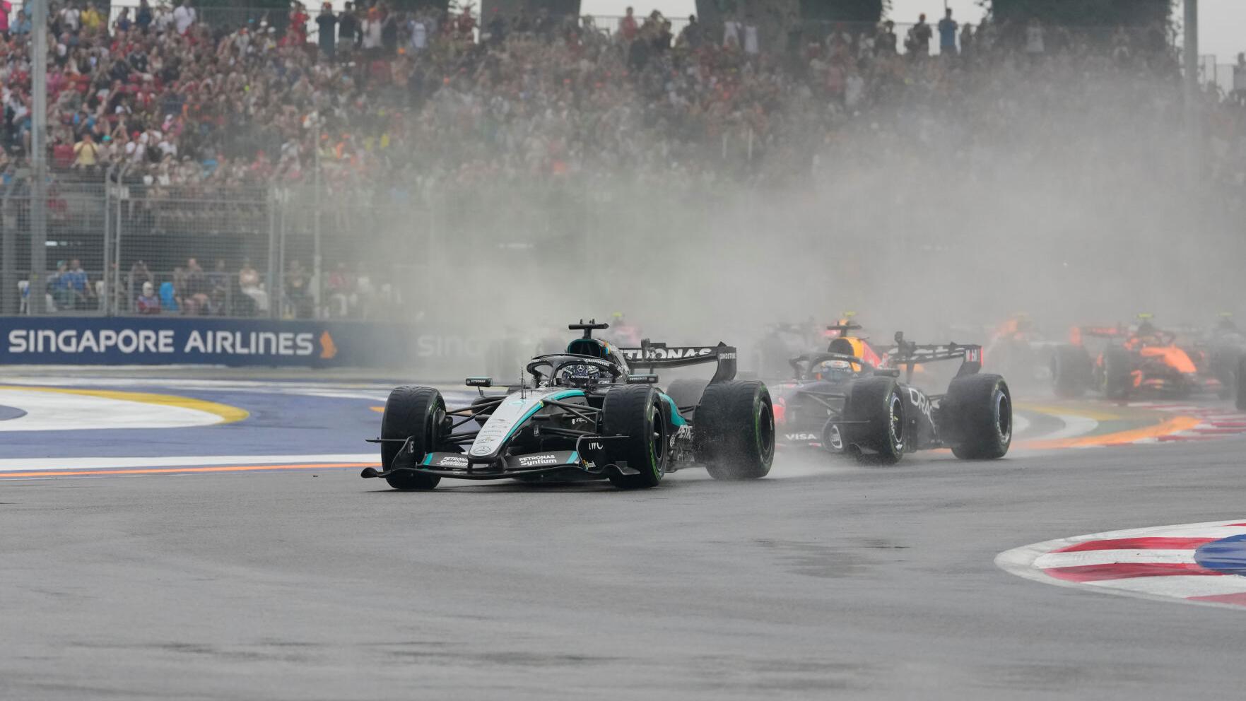 Singapore F1 GP Auto Racing