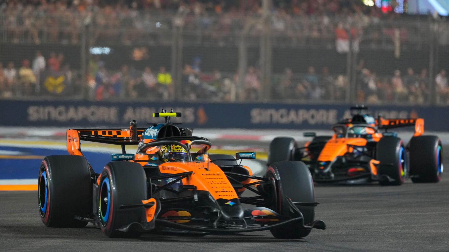 Singapore F1 GP Auto Racing