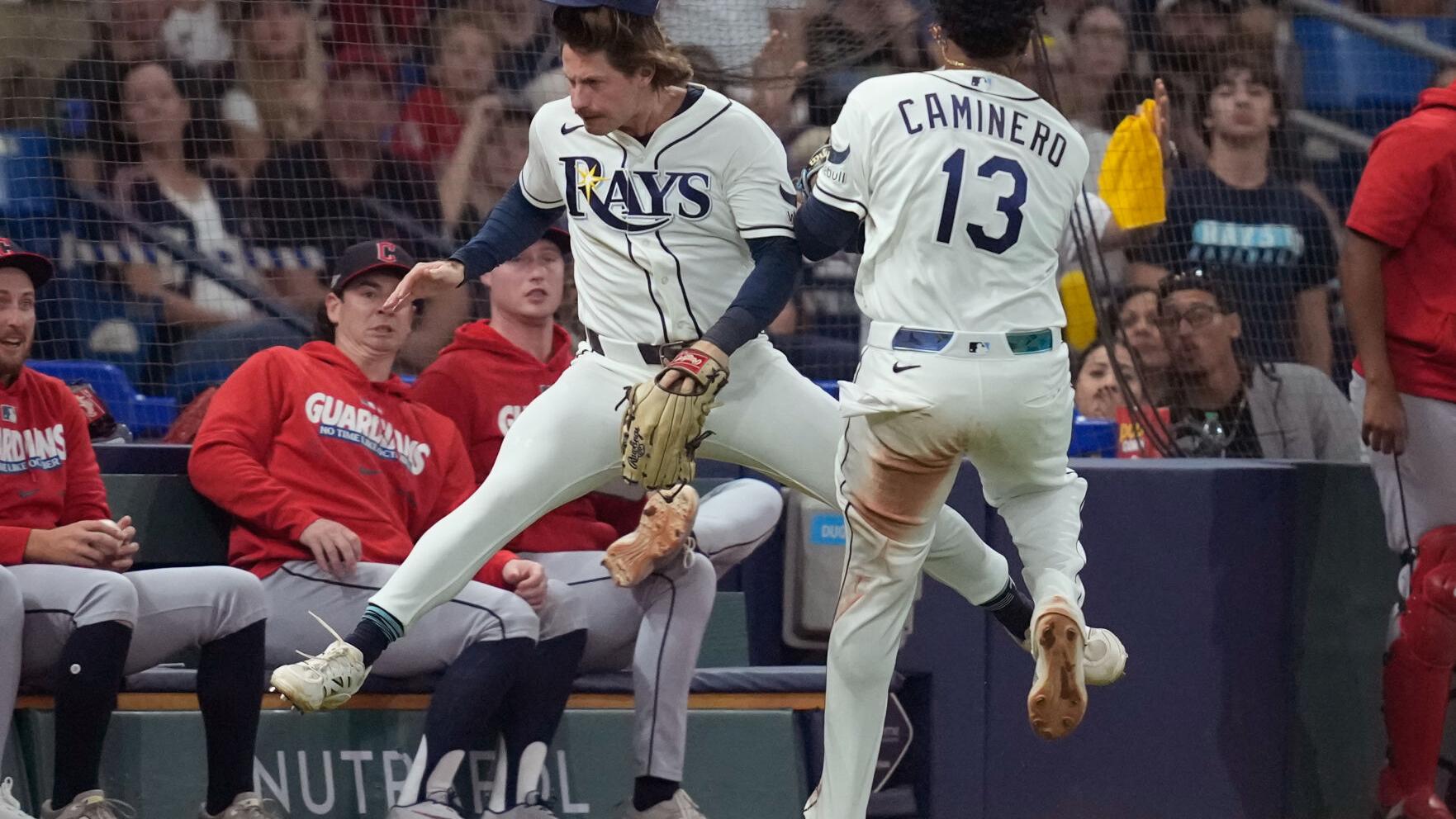 APTOPIX ALCS Guardians Rays Baseball