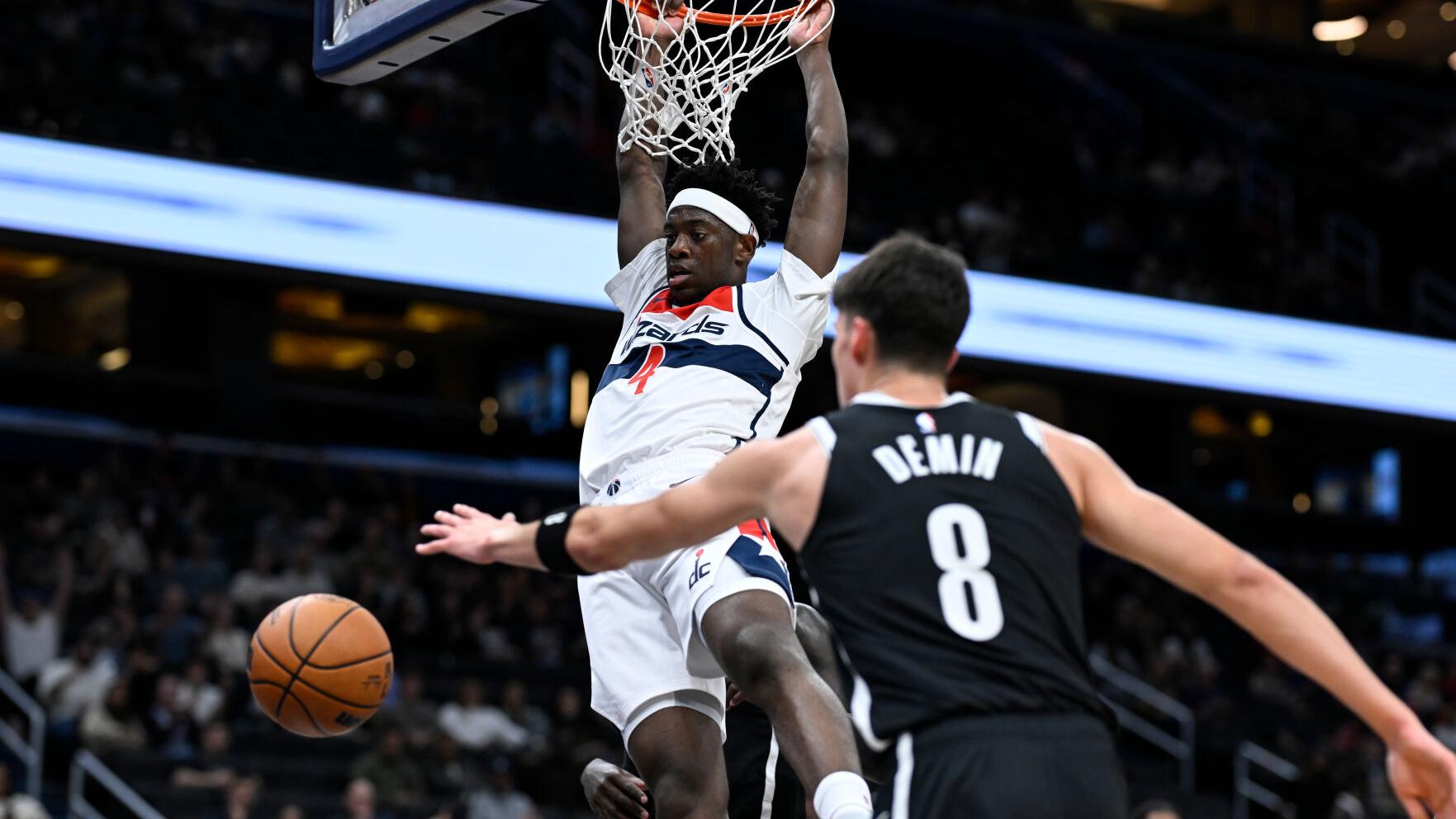 Nets Wizards Basketball