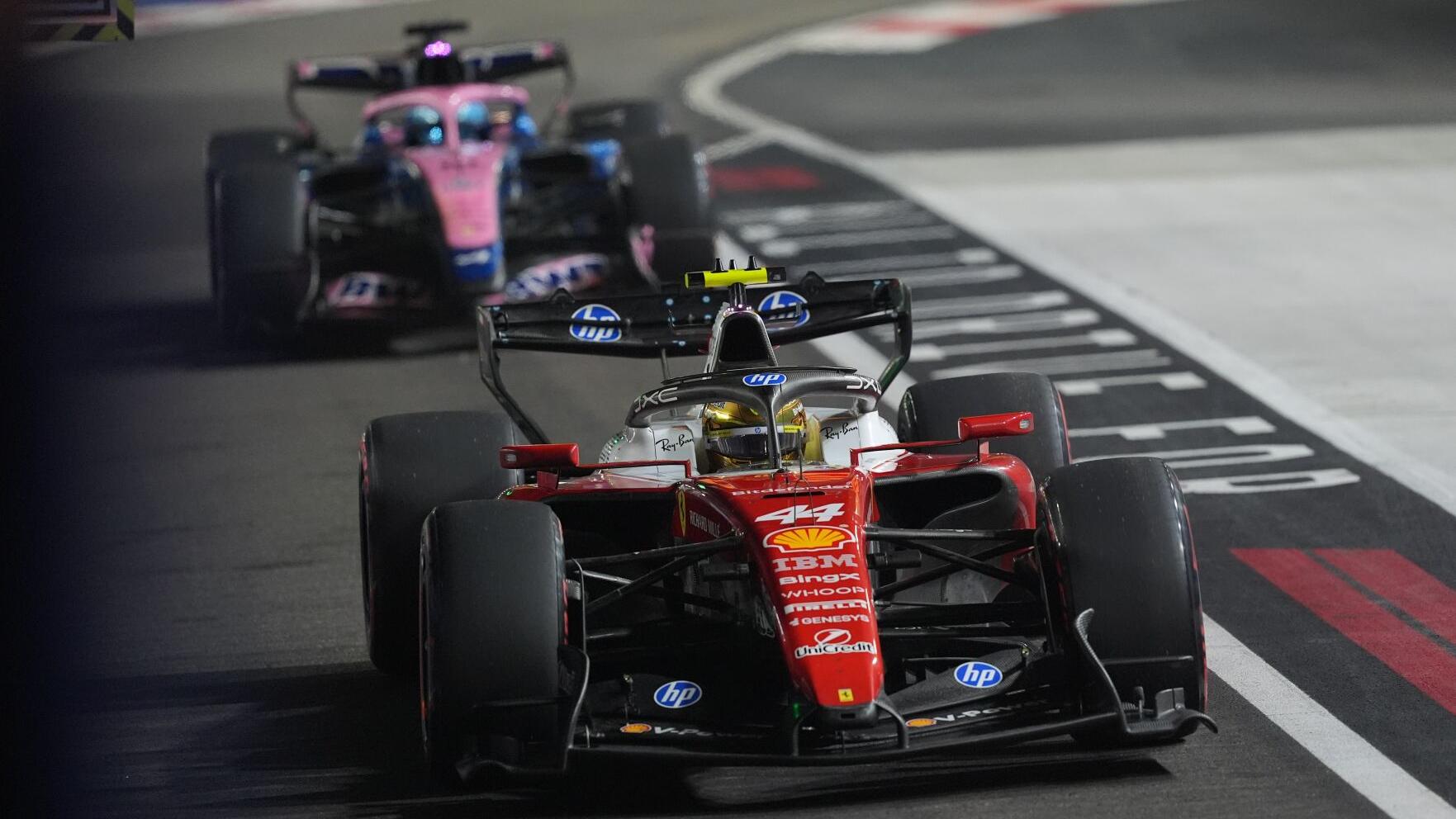 Singapore F1 GP Auto Racing