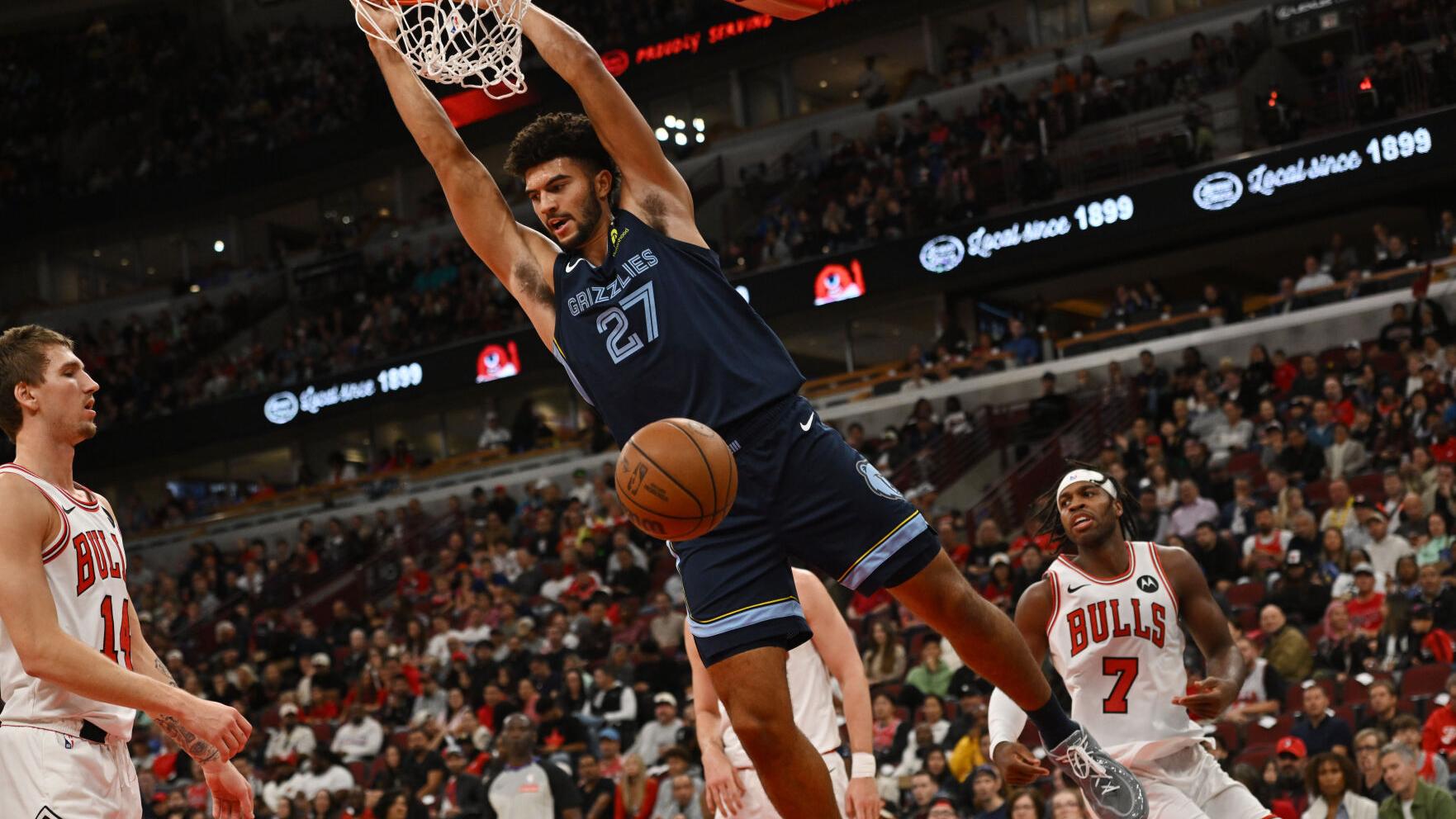 Grizzlies Bulls Basketball