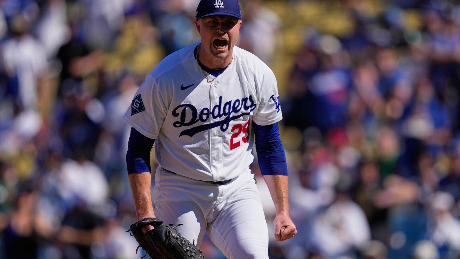 APTOPIX Braves Dodgers Baseball