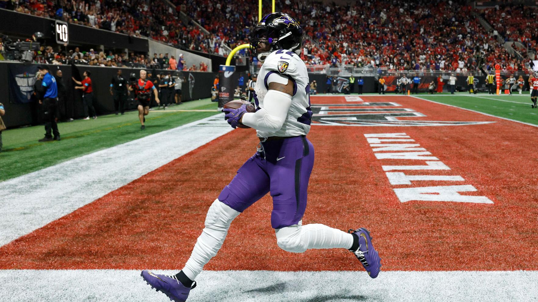 APTOPIX Ravens Falcons Football