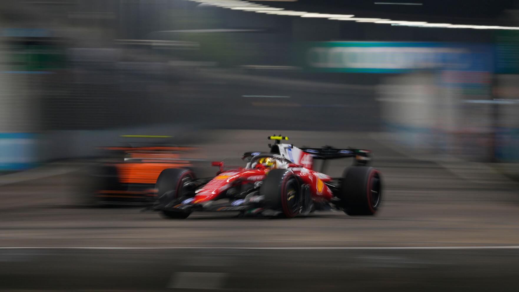 Singapore F1 GP Auto Racing