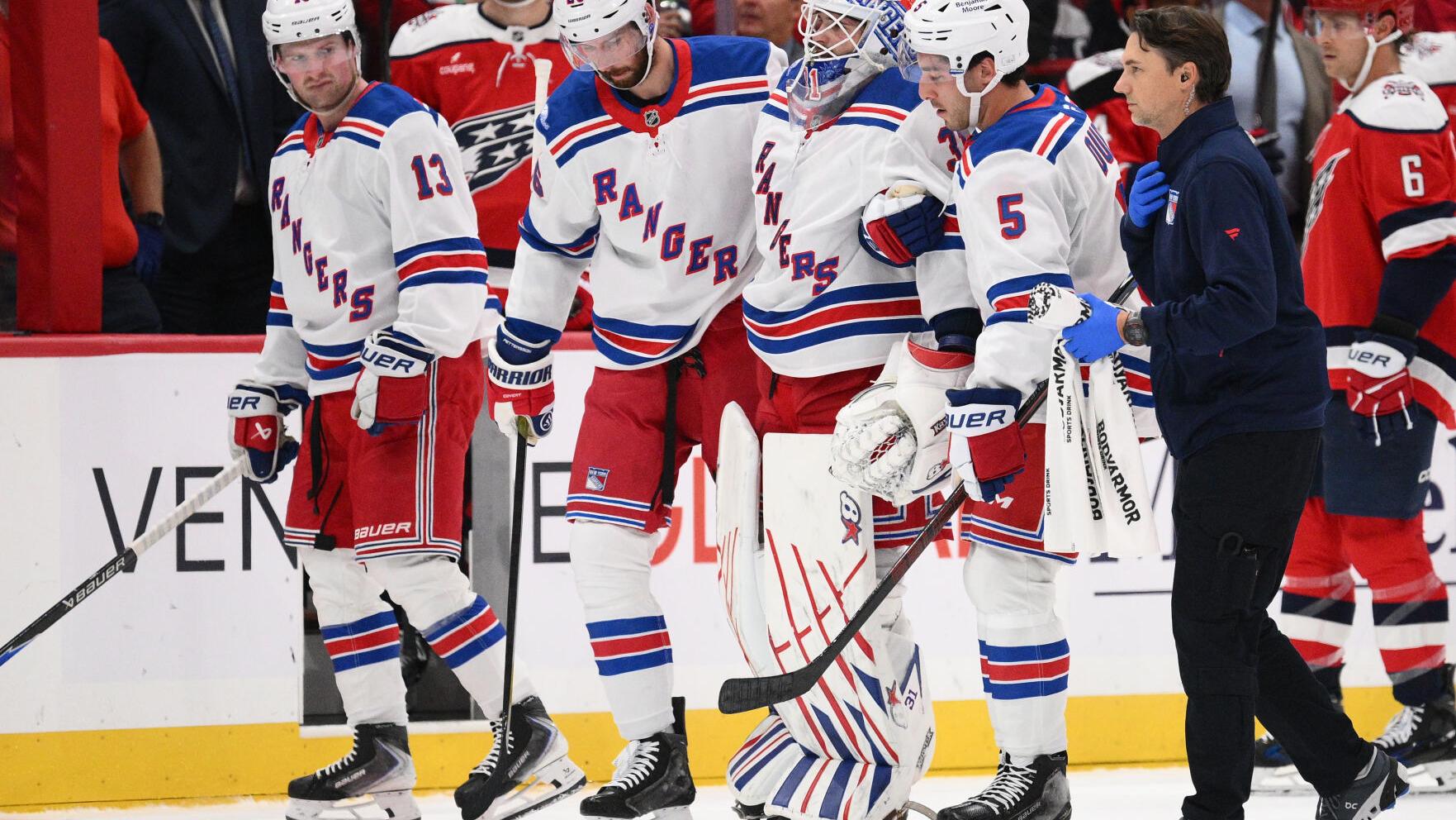 Rangers Capitals Hockey