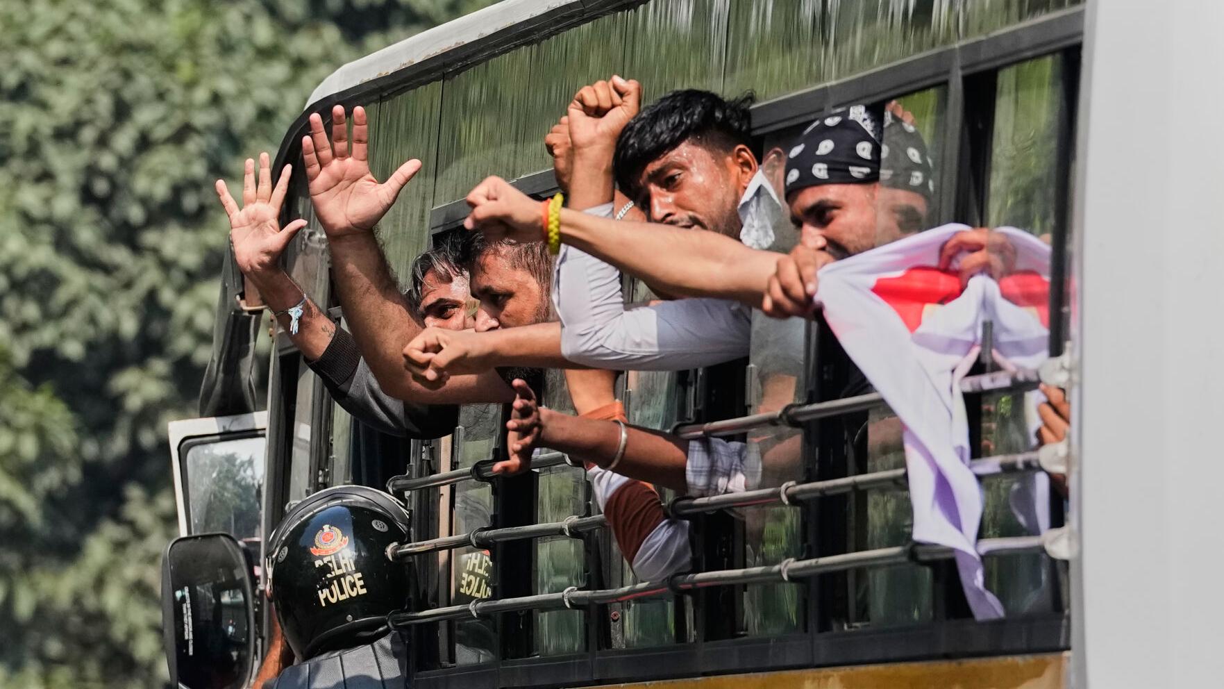 India Cockroach Protest