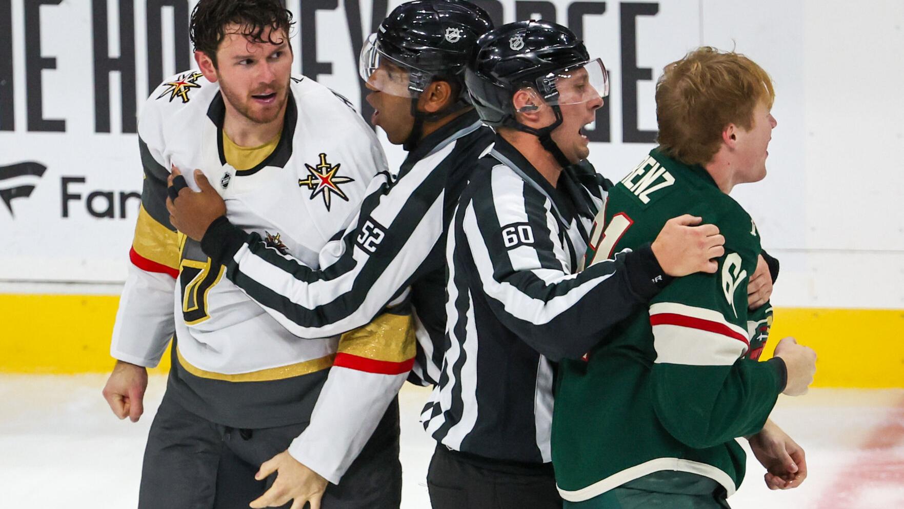 Golden Knights Wild Hockey