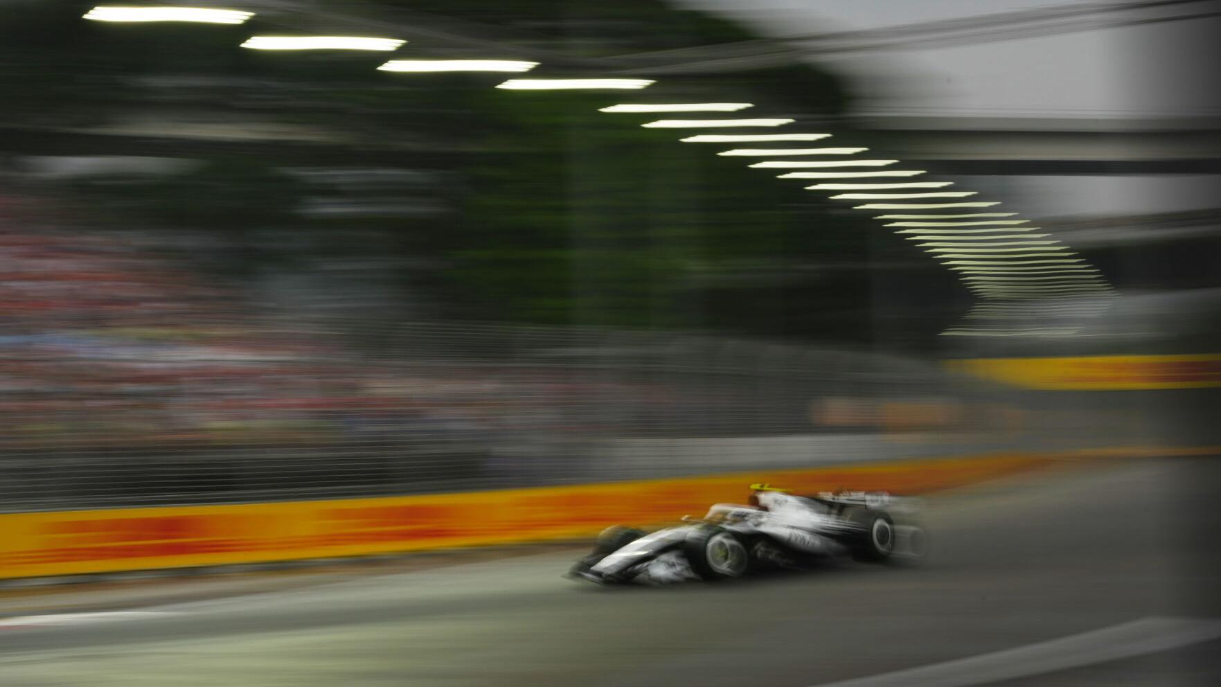 Singapore F1 GP Auto Racing