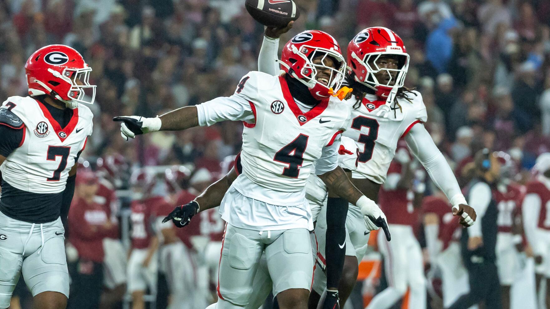 Georgia Alabama Football