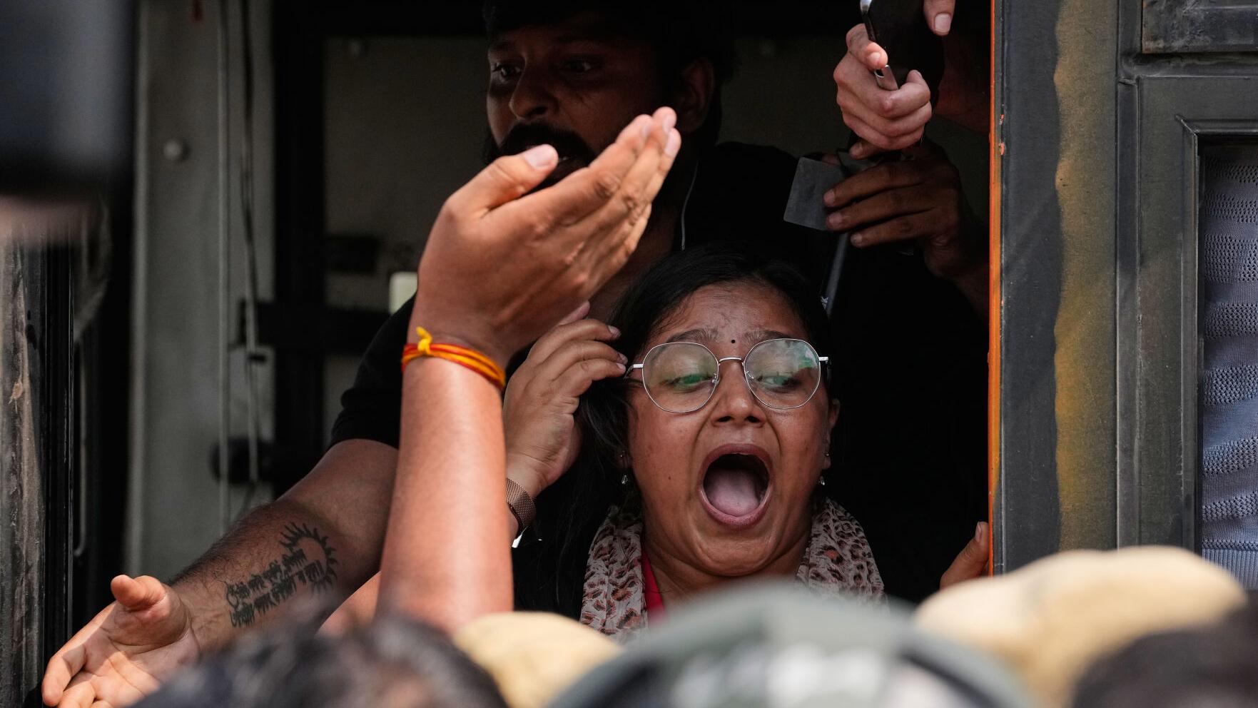 India Cockroach Protest
