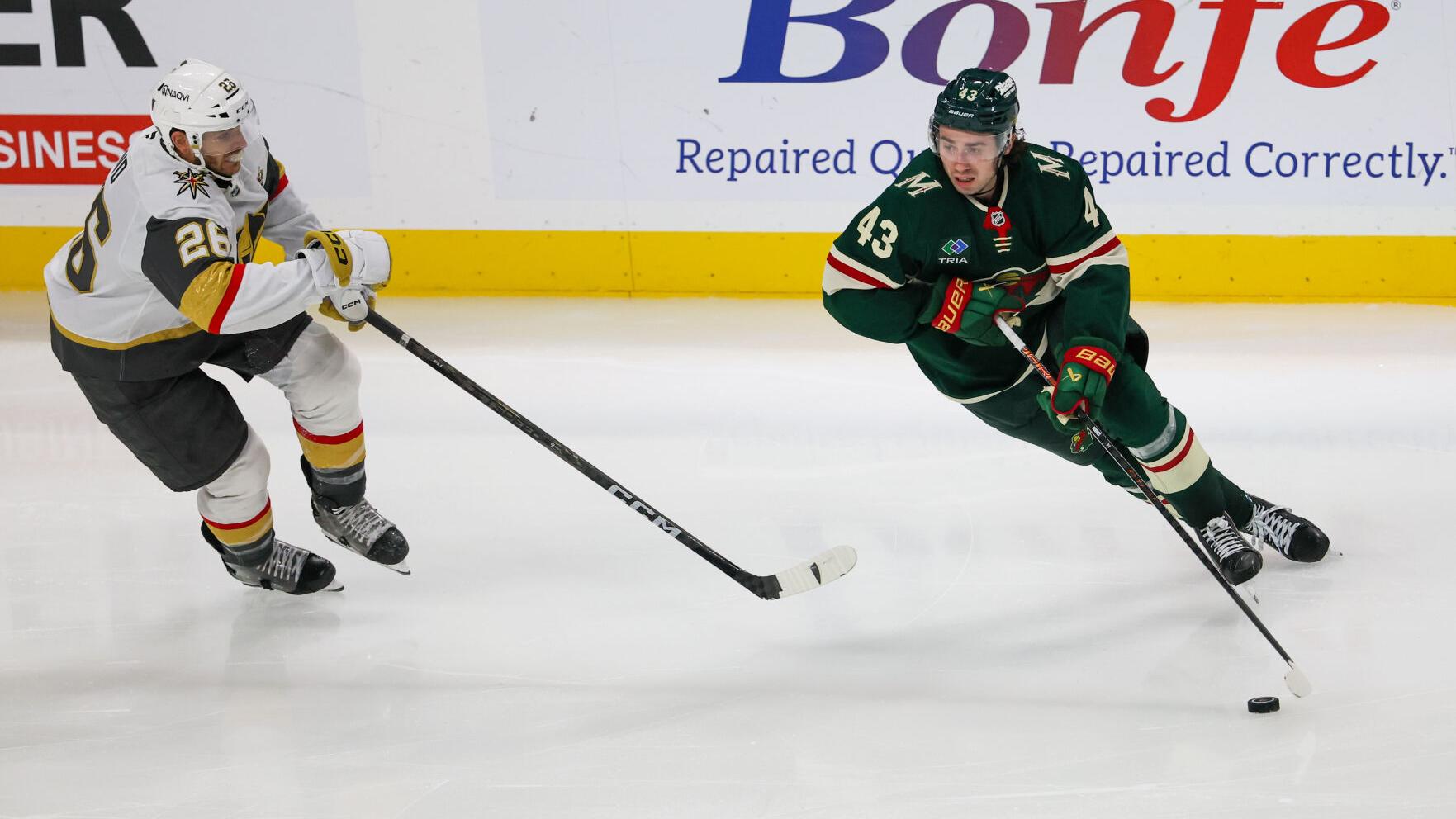 Golden Knights Wild Hockey