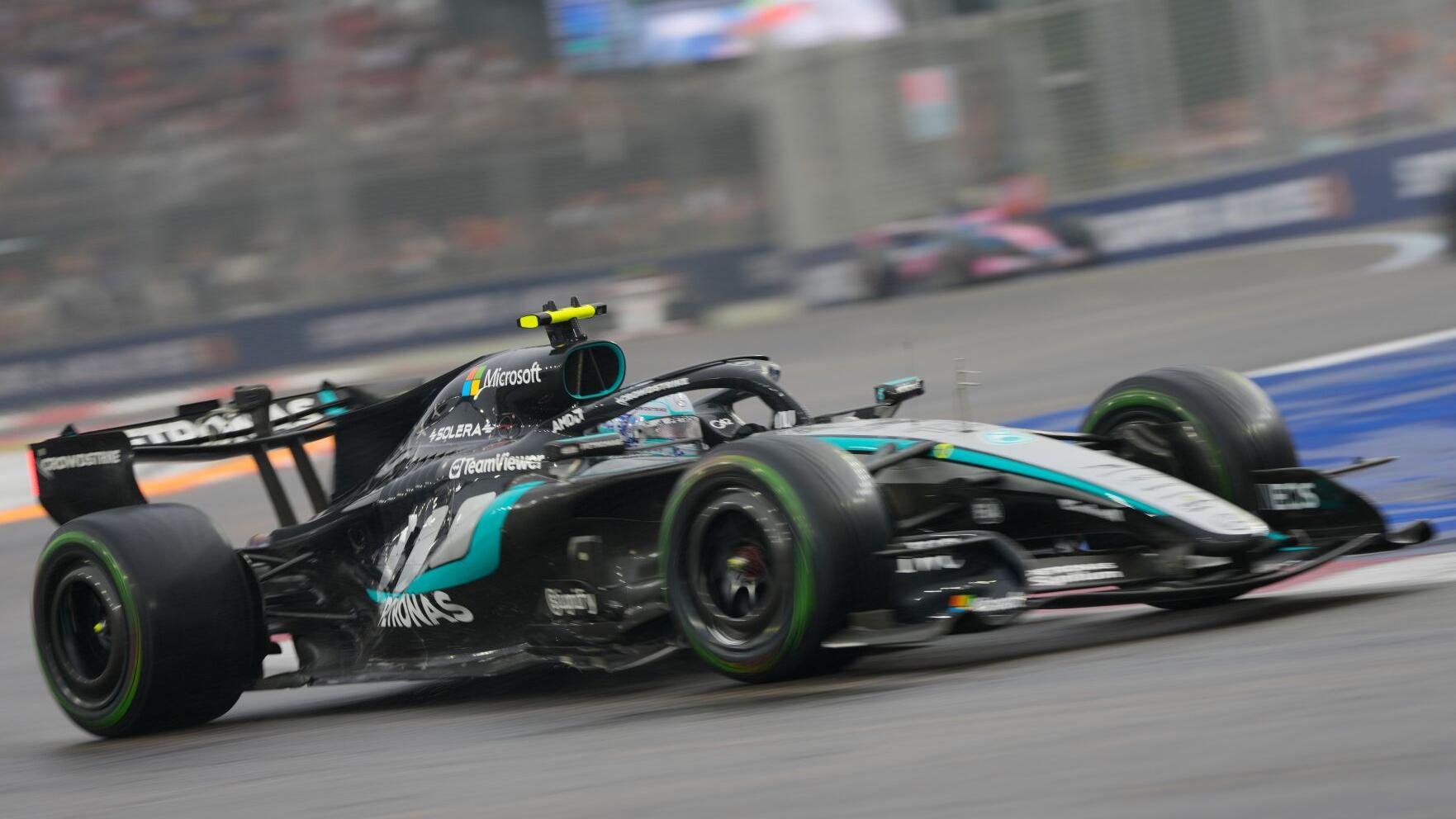 Singapore F1 GP Auto Racing