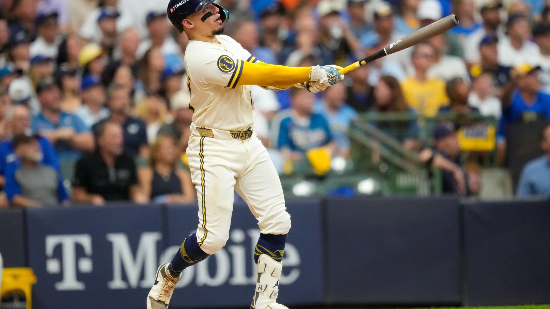 APTOPIX NLCS Dodgers Brewers Baseball