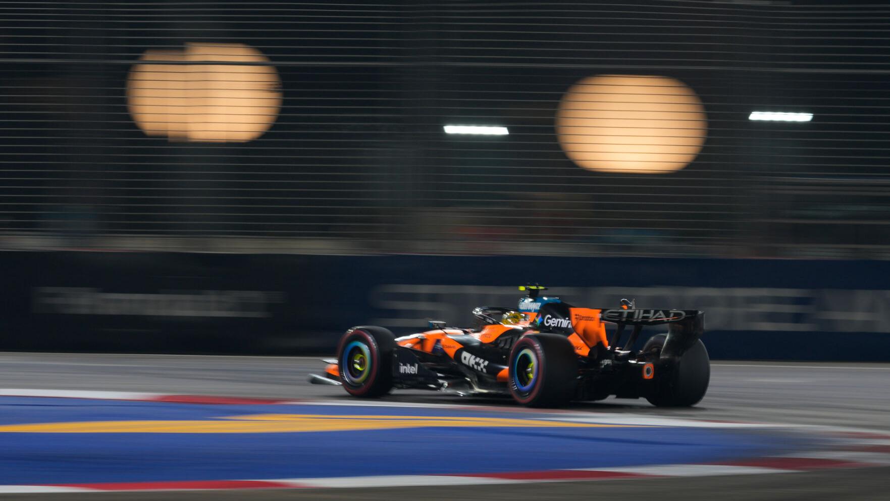 Singapore F1 GP Auto Racing