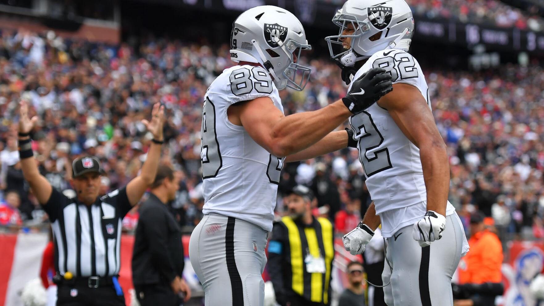 Raiders Patriots Football