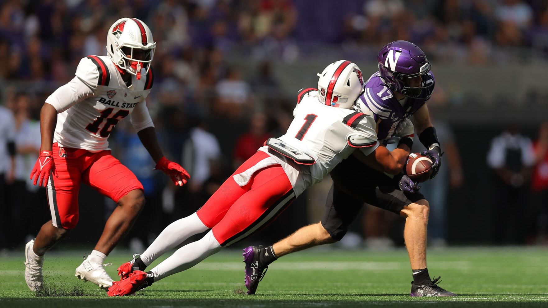 Ball St Northwestern Football