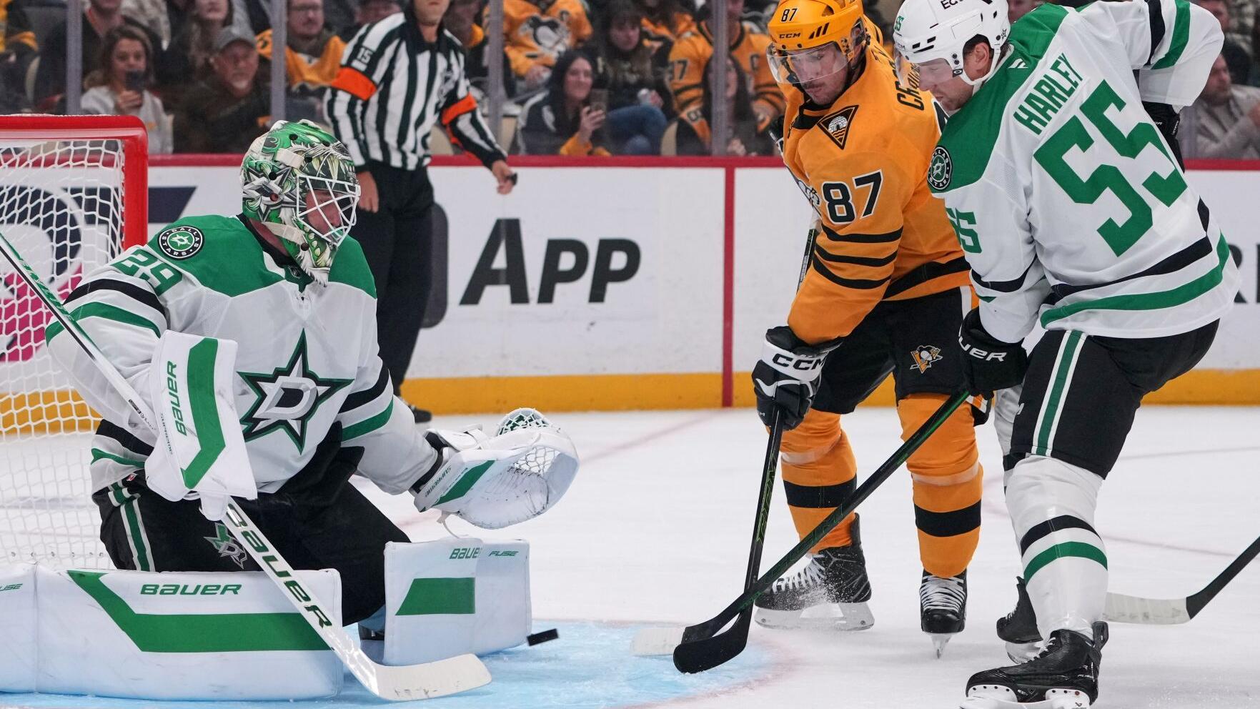 Rickard Rakell scores in shootout to lift Penguins over Stars, 2-1