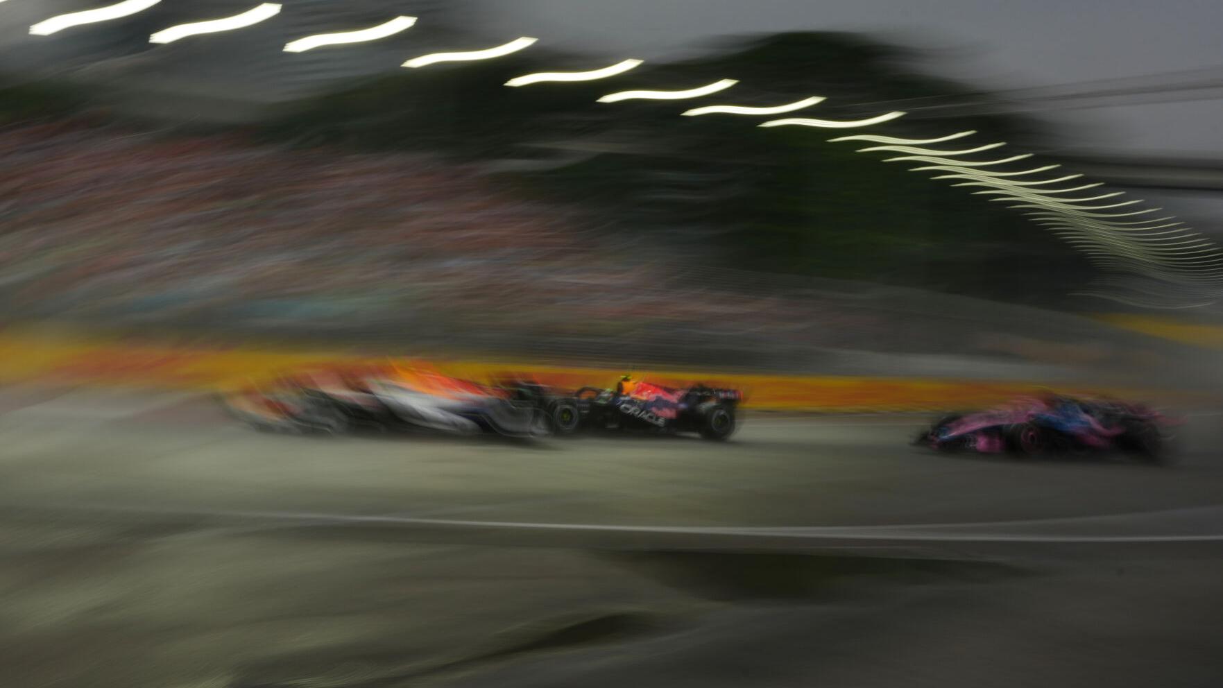 Singapore F1 GP Auto Racing