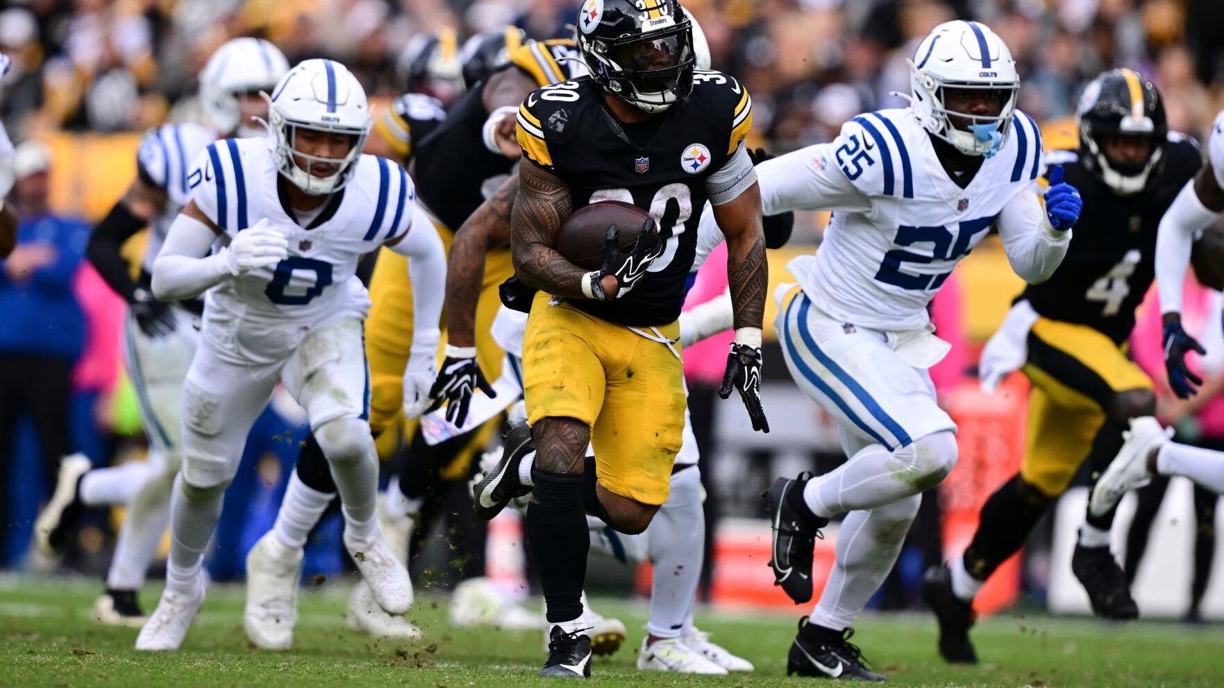 APTOPIX Colts Steelers Football