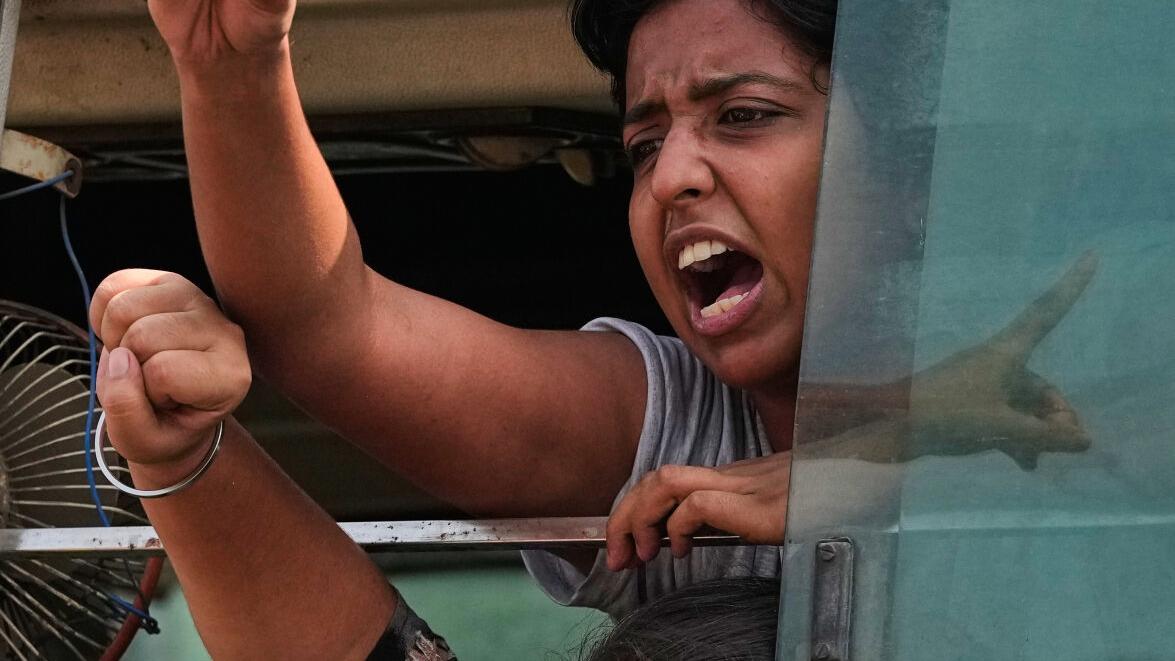 India Cockroach Protest