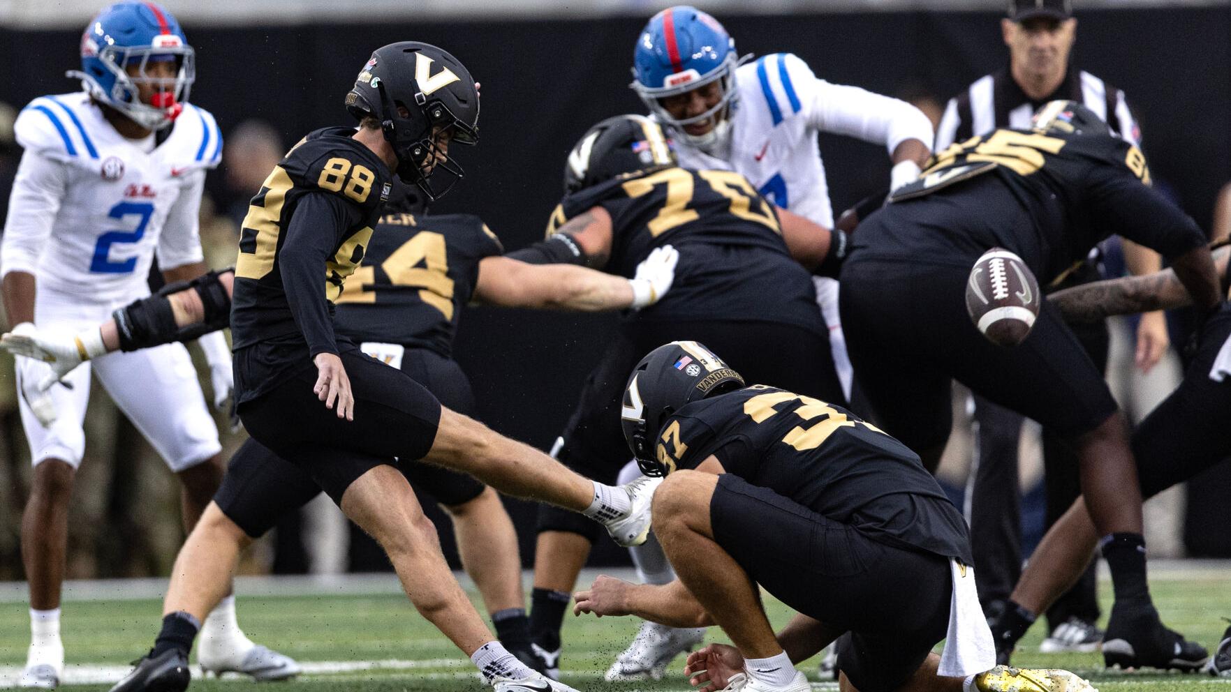 Mississippi Vanderbilt Football