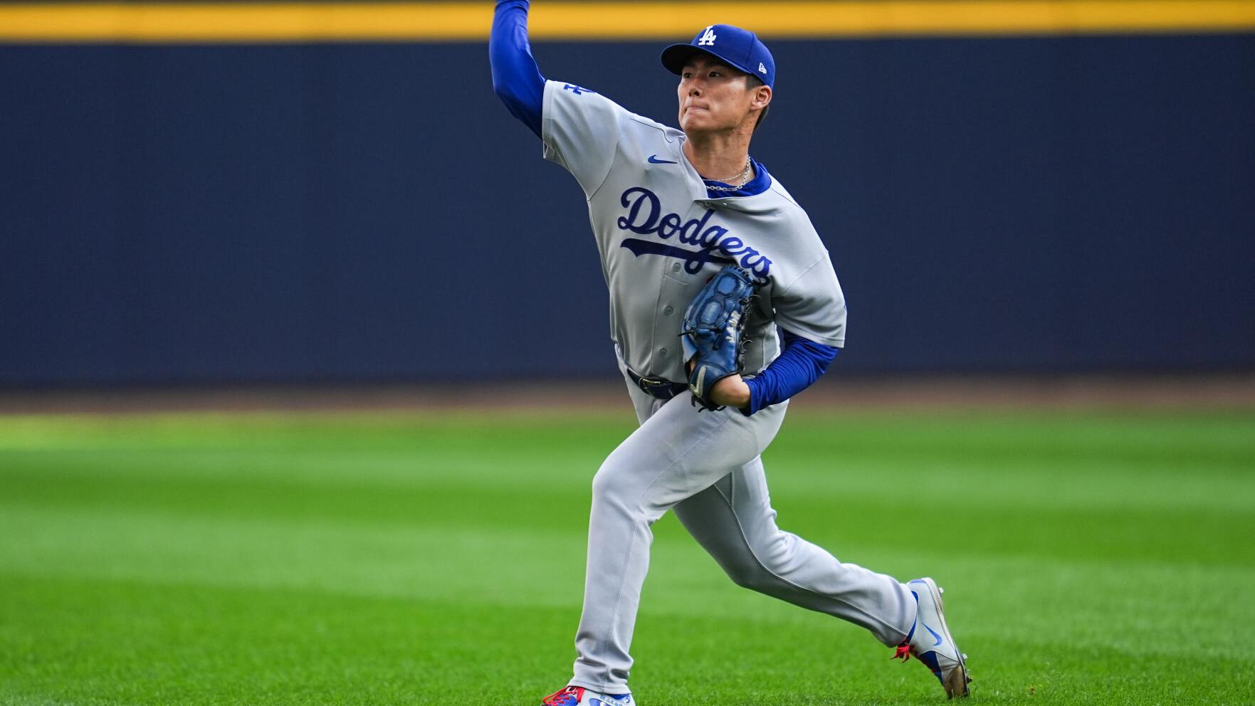 NLCS Dodgers Brewers Baseball