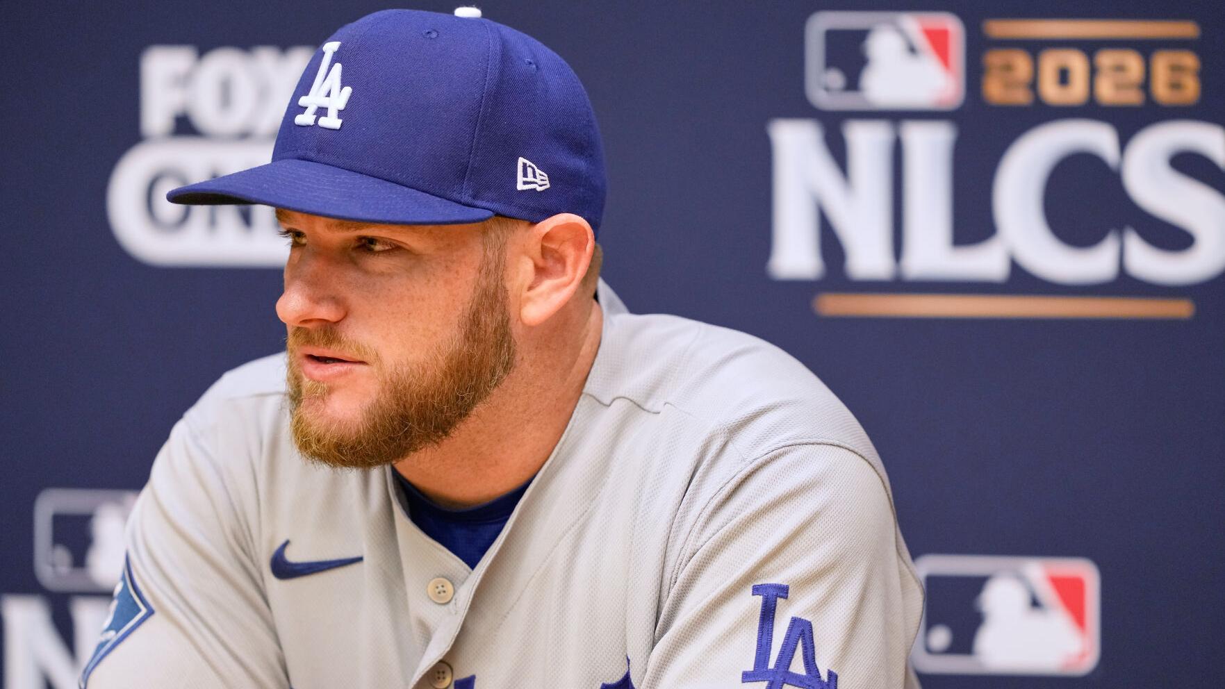 NLCS Dodgers Brewers Baseball