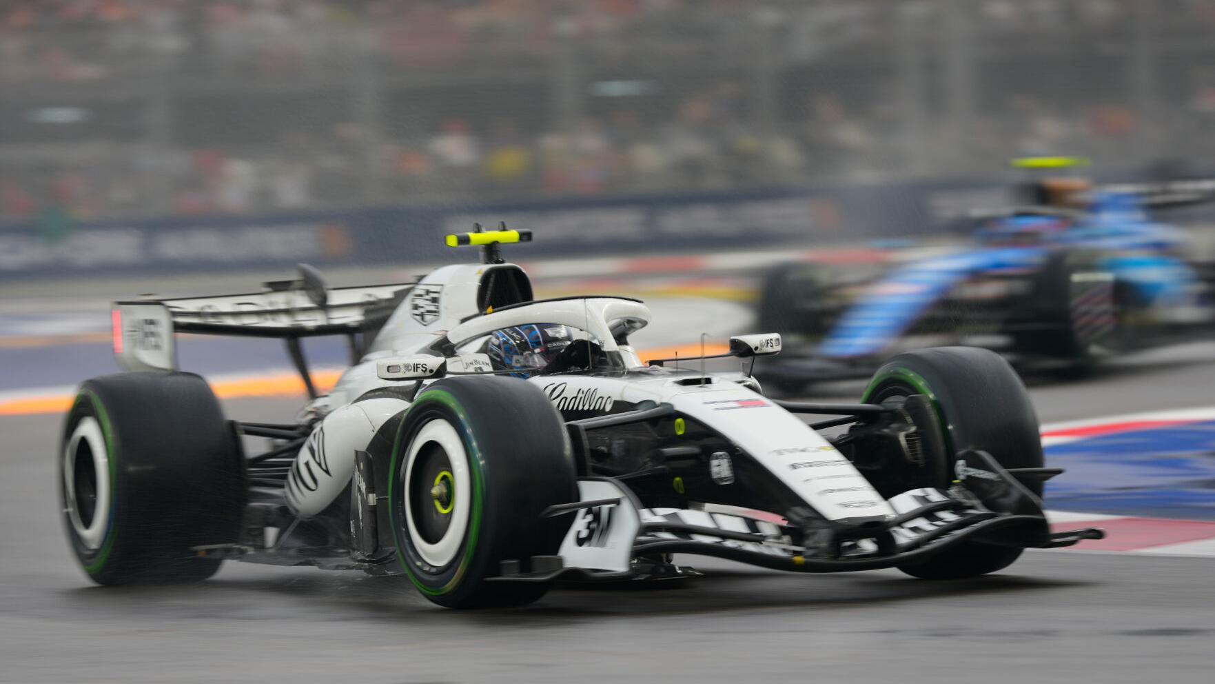 Singapore F1 GP Auto Racing