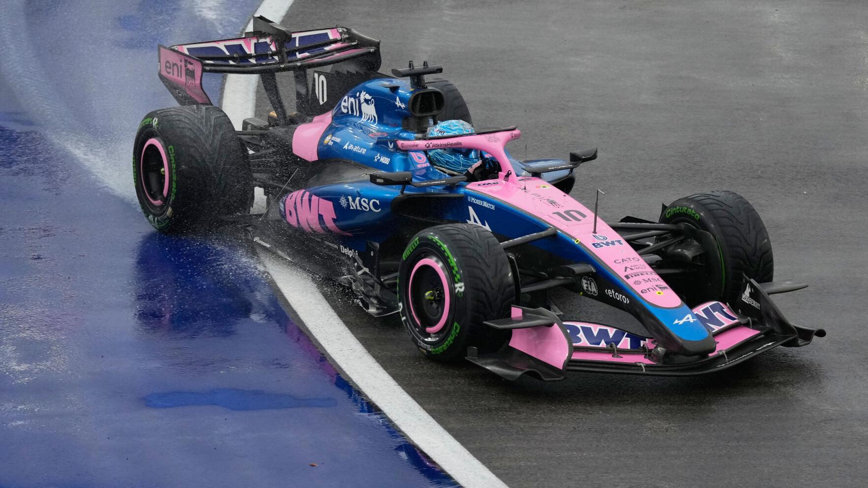 Singapore F1 GP Auto Racing