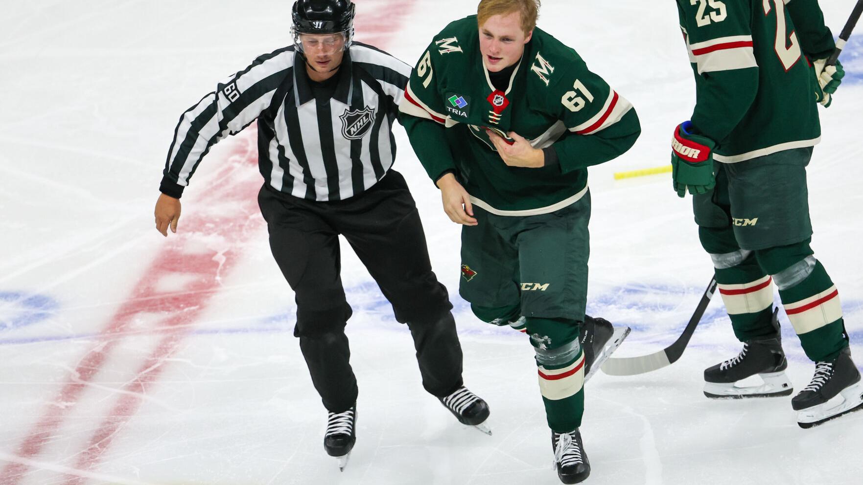 Golden Knights Wild Hockey