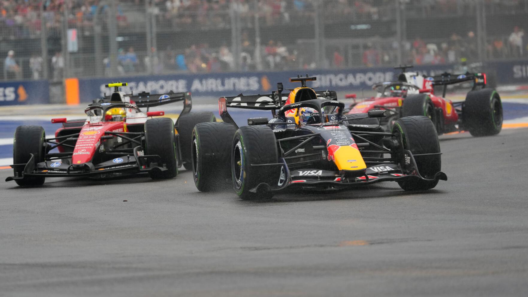 Singapore F1 GP Auto Racing