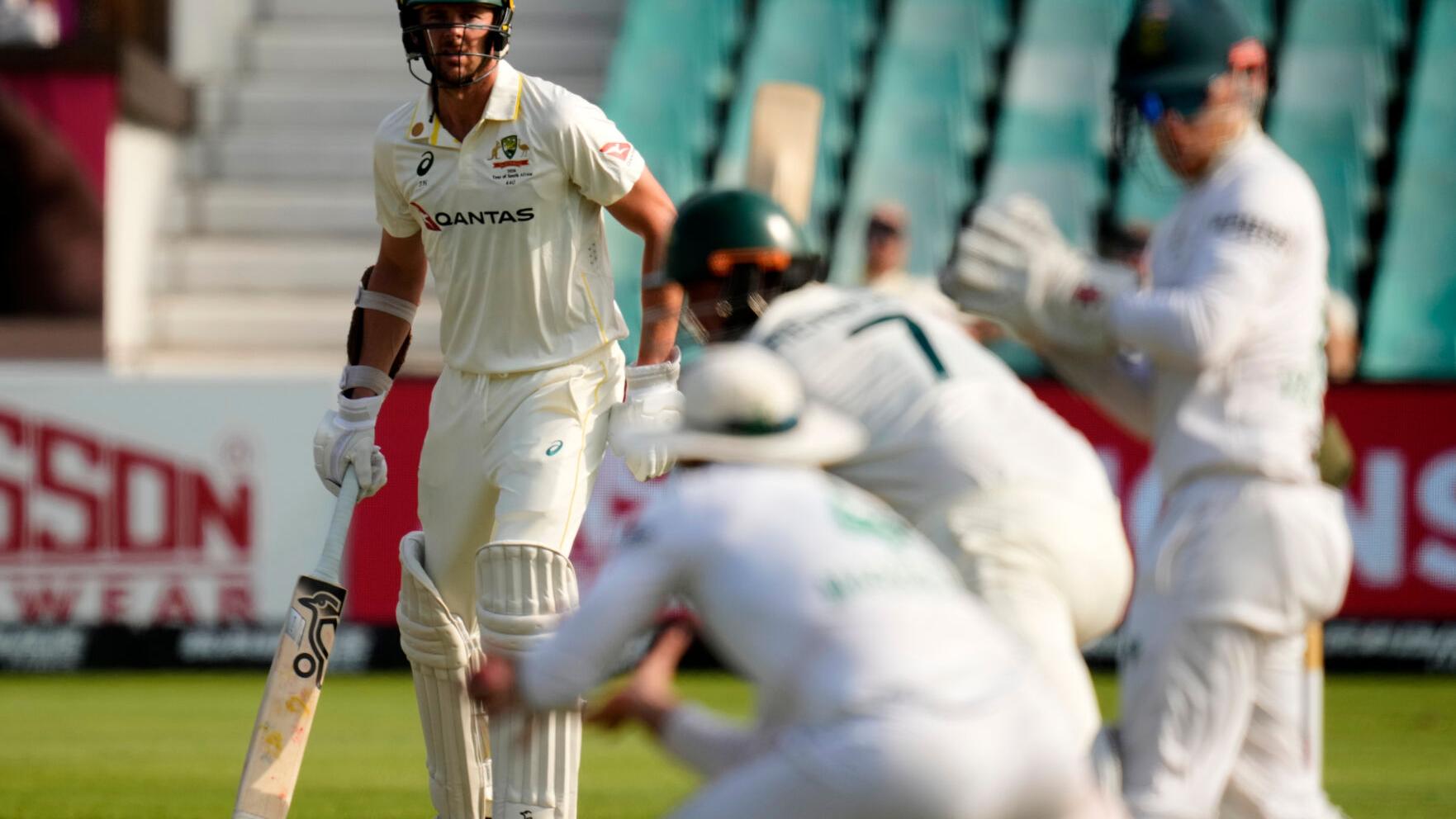 CORRECTION South Africa Australia Cricket