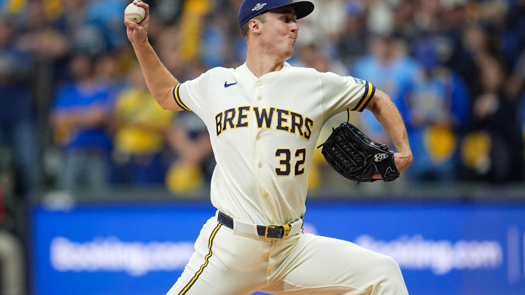 NLCS Dodgers Brewers Baseball