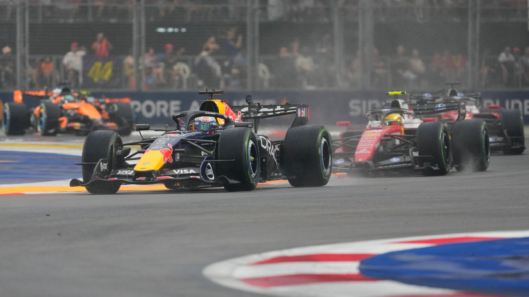 Singapore F1 GP Auto Racing