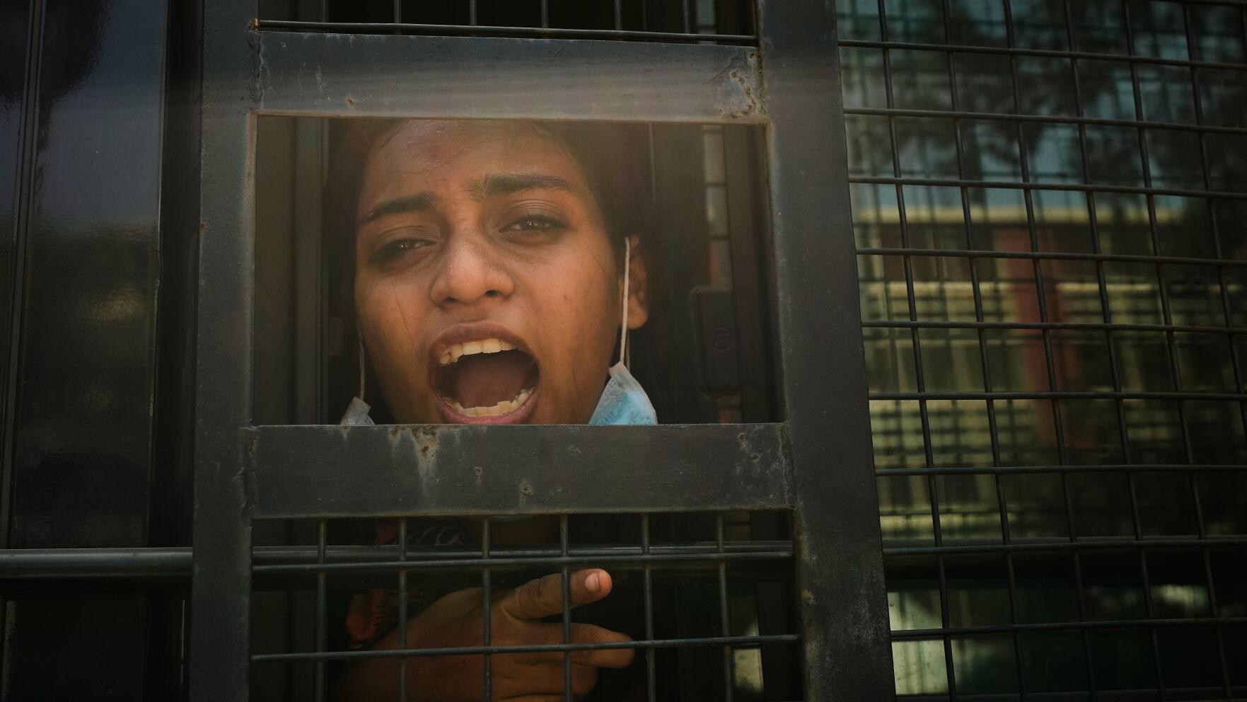 India Cockroach Protest