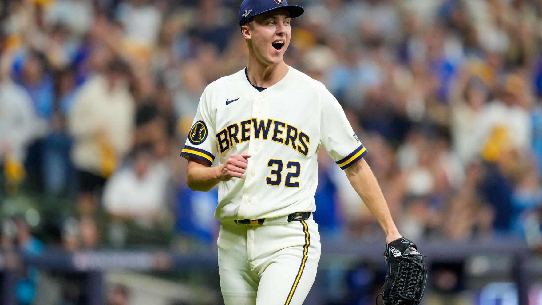 NLCS Dodgers Brewers Baseball