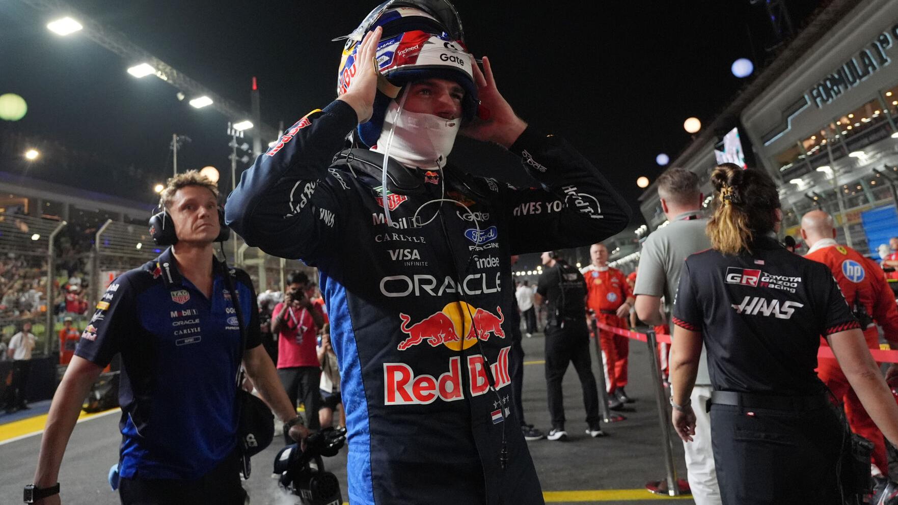 Singapore F1 GP Auto Racing