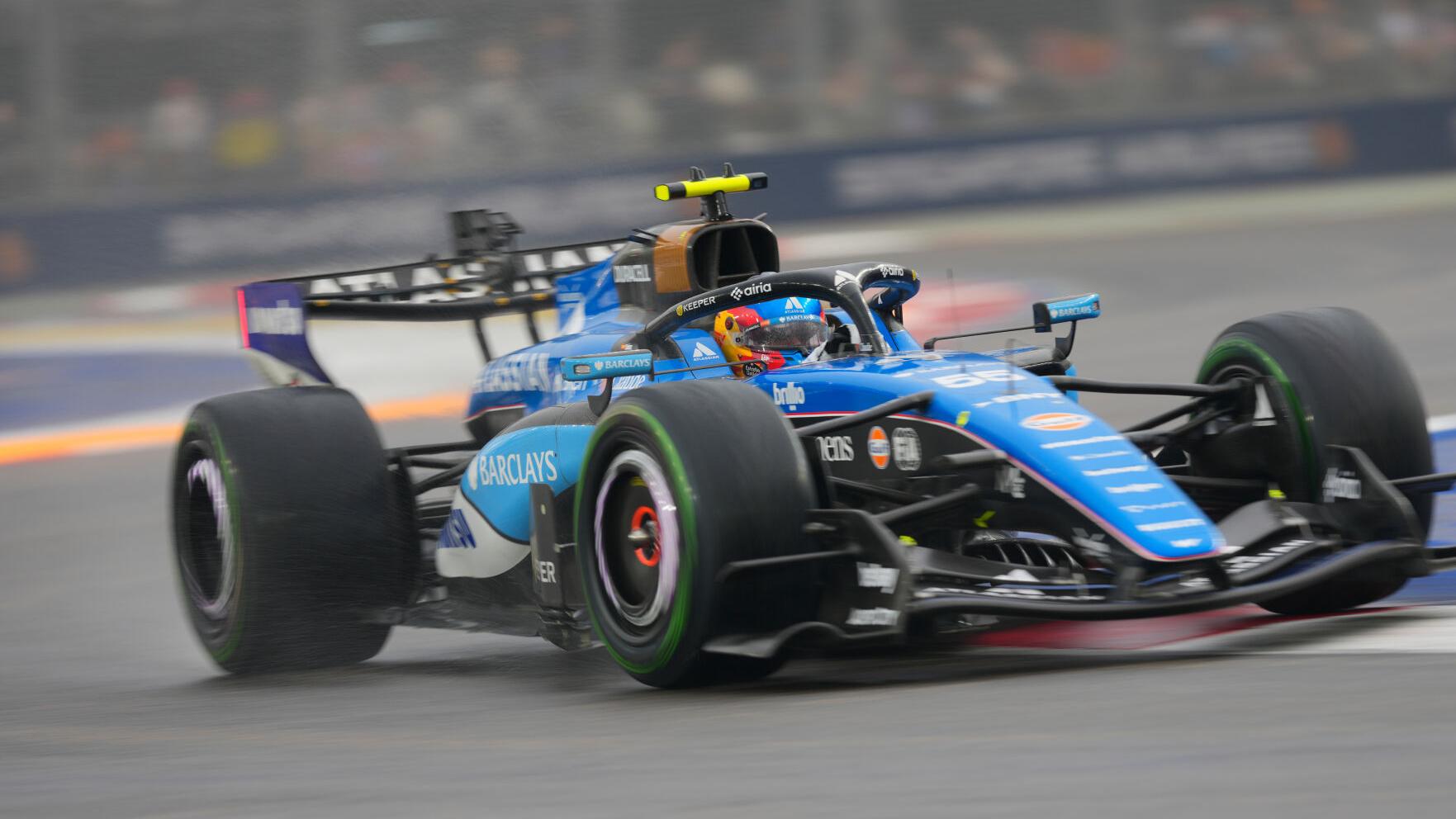 Singapore F1 GP Auto Racing