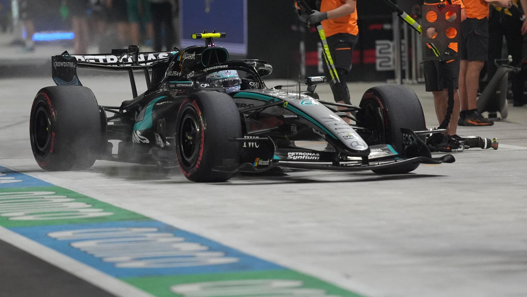 Singapore F1 GP Auto Racing